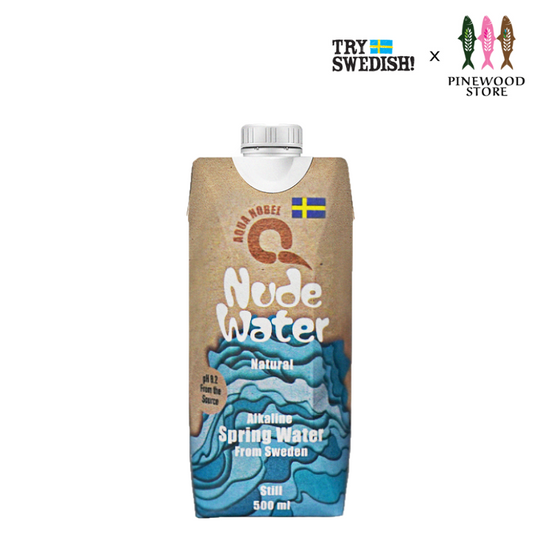 包裝水/紙包水/盒裝水 Water-in-box Aqua Nobel - Swedish Natural Alkaline Spring Water 500ml